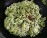 翡翠炒飯??ほうれん草の炒飯☆作り方5写真