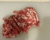 ナス豚バラ肉野菜炒め作り方1写真