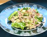 レタス(紫)玉ねぎカニカマWチーズサラダ作り方8写真