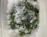 塩漬け大葉の焼きおにぎり作り方3写真