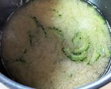 塩分補給！苦味控えめゴーヤと卵のお味噌汁作り方4写真