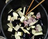 茄子と甘とうがらしのマーボー作り方2写真