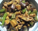 茄子と甘とうがらしのマーボー作り方8写真