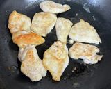 鶏むね肉とふわ卵のトマト炒め♪作り方4写真