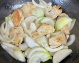 鶏むね肉とふわ卵のトマト炒め♪作り方5写真