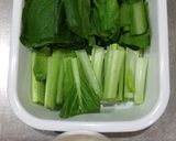 厚揚げと小松菜の炒め作り方1写真