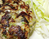 このしろのなめろうとハンバーグ作り方4写真