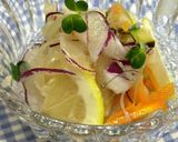白身魚と野菜のマリネ風♪作り方7写真