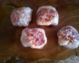 ベーコンと焼き飯のセブンみたいなおにぎり作り方5写真