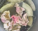 冷んやり⭐︎とうがんと豚肉の煮物♪作り方3写真