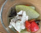 冷んやり⭐︎とうがんと豚肉の煮物♪作り方5写真