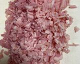 鶏胸肉とベーコンで簡単手作りソーセージ作り方3写真