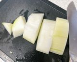 特別な材料なし♪基本の冬瓜のそぼろ煮作り方1写真