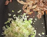 蒜苗肉絲❁﻿豚肉とニンニクの芽の炒め物作り方5写真