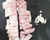 ベーコン☆トマトそうめん作り方1写真