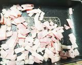 ベーコン☆トマトそうめん作り方2写真