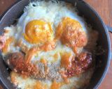 ロコモコ改ソーセージ丼作り方9写真