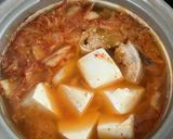 サバ缶のキムチチゲ風作り方3写真
