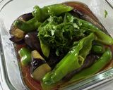 麺つゆで作る、出汁香るナスの揚げ浸し作り方6写真
