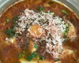 サバ缶のキムチチゲ風作り方5写真