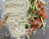 トマトのそうめんサラダ作り方5写真