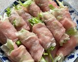 火を使わず簡単！材料少！豚肉キャベツ巻き作り方5写真