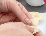 鶏ひき肉のトルテッリーニ作り方7写真