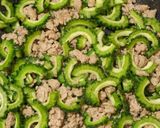 スタミナUP！ゴーヤ入り肉味噌そうめん作り方4写真