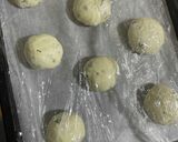 フレッシュバジルとチーズのパン(覚書作り方7写真