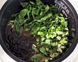 余った小松菜でシャキっと炊込みご飯作り方4写真