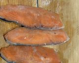 簡単 鮭の 味噌マヨホイル蒸し作り方1写真