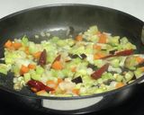 【ダイエット飯】タイ風海老のハーブカレー作り方5写真