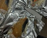 簡単 鮭の 味噌マヨホイル蒸し作り方4写真