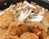 キノコとトマトの煮込みハンバーグ作り方13写真
