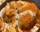 キノコとトマトの煮込みハンバーグ作り方16写真