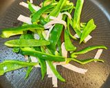ピーマンと卵炒め作り方1写真