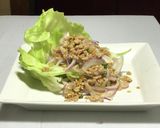 【ダイエットサラダ】鶏ムネ肉のラープガイ作り方13写真