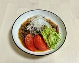 担々麵 磐梯町産玄米麺使用作り方4写真
