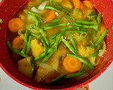 かぼちゃと玉ねぎと人参の煮物♪作り方5写真