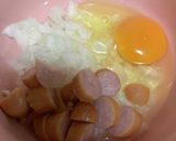 片栗粉と玉ねぎでお好み焼き作り方2写真