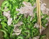 中華麹でゴーヤチャンプルー作り方4写真
