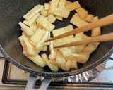 セロリと薄揚げの煮びたし作り方4写真