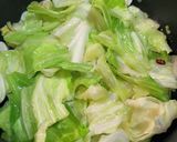 にんにくとキャベツ！簡単ペペロンチーノ作り方3写真