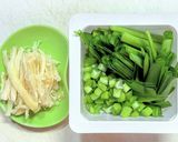 相葉マナブ☆ニラとサキイカの佃煮作り方1写真
