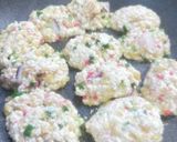 フライパンで作る☆ヘルシー豆腐でたこ焼き作り方3写真