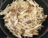 フライパンで☆焼き鮭&焼ききのこ作り方2写真