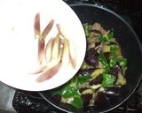 ナス茗荷みそ炒め♪簡単作り方7写真