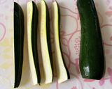 ズッキーニとパプリカの肉巻き作り方1写真