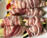 ズッキーニとパプリカの肉巻き作り方4写真