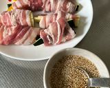 ズッキーニとパプリカの肉巻き作り方5写真